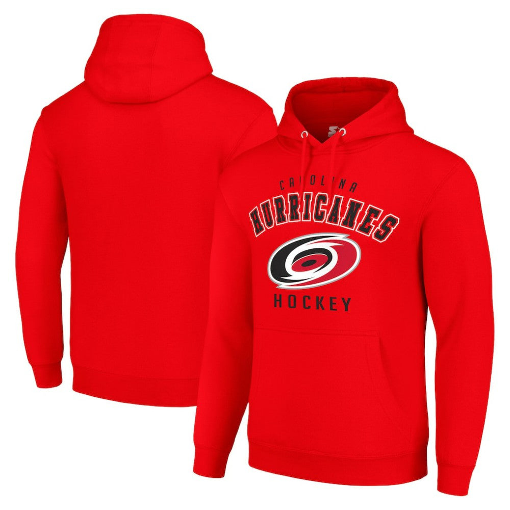 Carolina Hurricanes - Starter Logo Pullover Hoodie Red