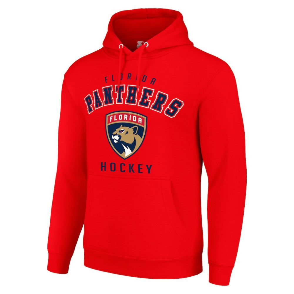 Florida Panthers - Starter Logo Pullover Hoodie Red