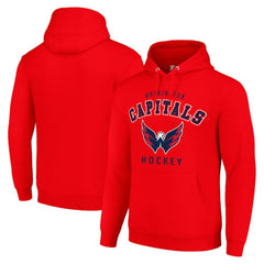 Washington Capitals Starter Logo Pullover Hoodie Red