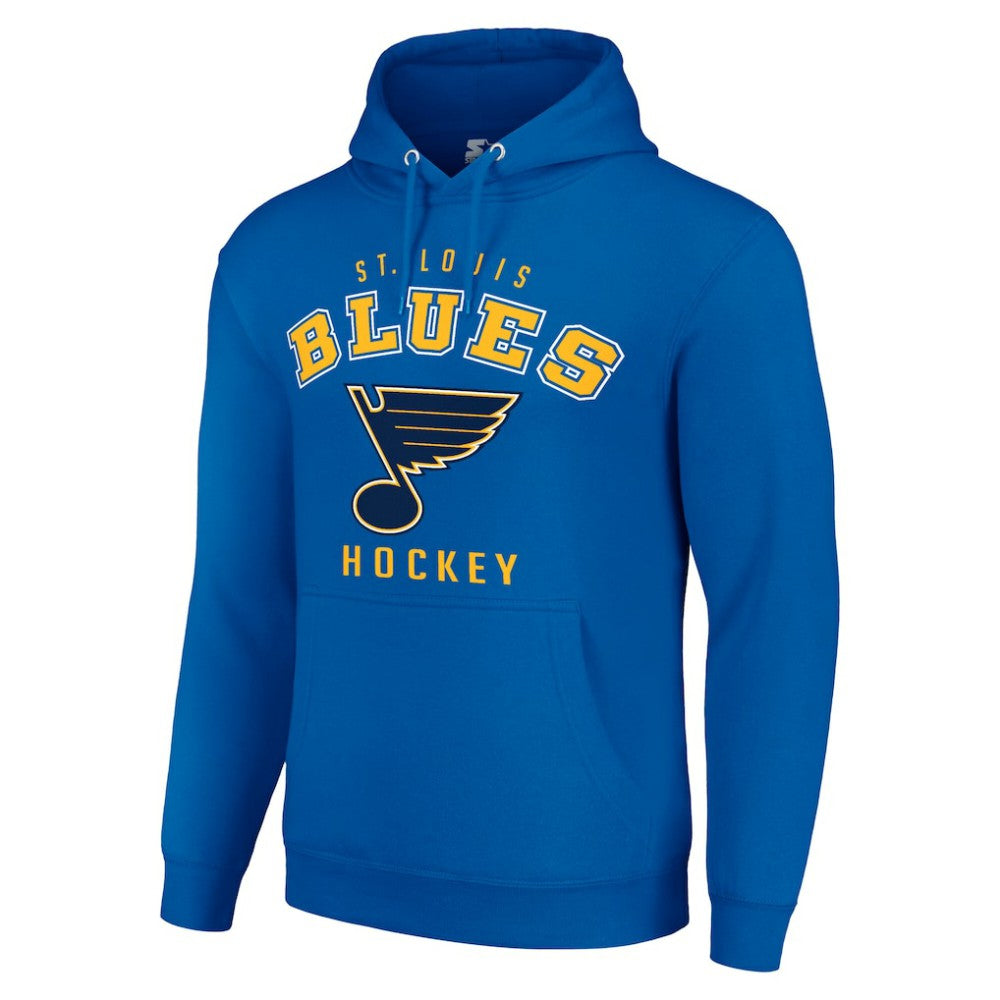 St. Louis Blues - Starter Logo Pullover Hoodie Royal