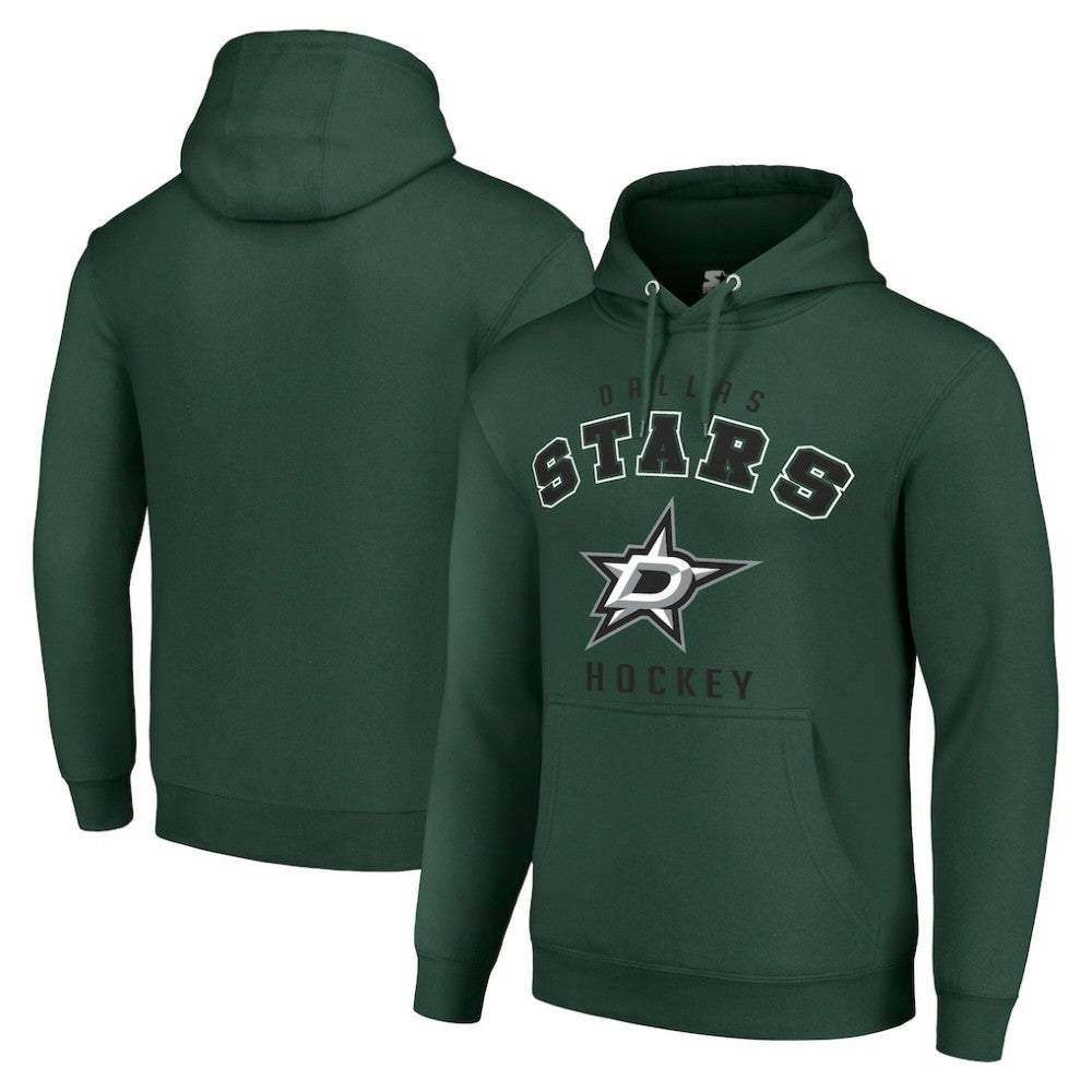 Dallas Stars - Starter Logo Pullover Hoodie Green