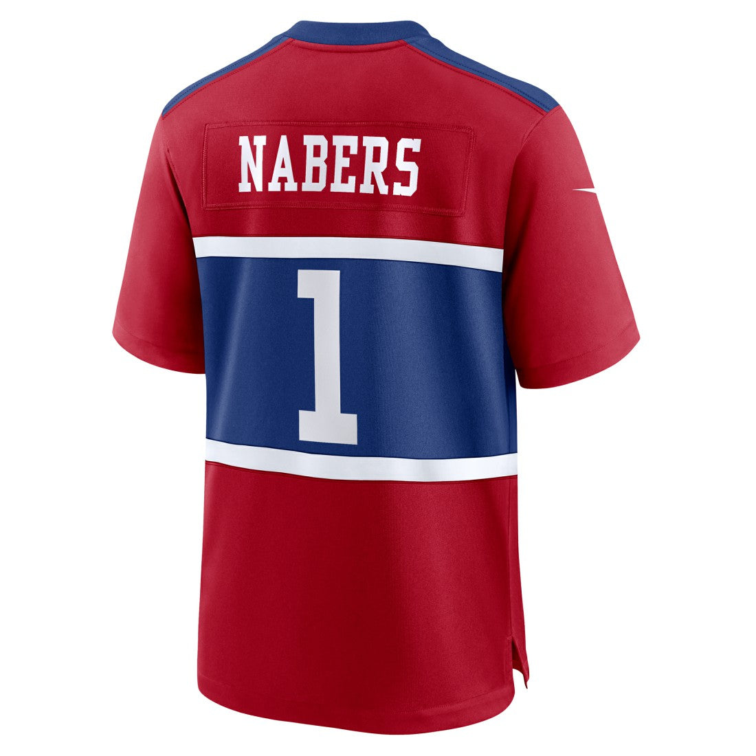 Malik Nabers New York Giants Alternate Game Jersey Century Red - Nike