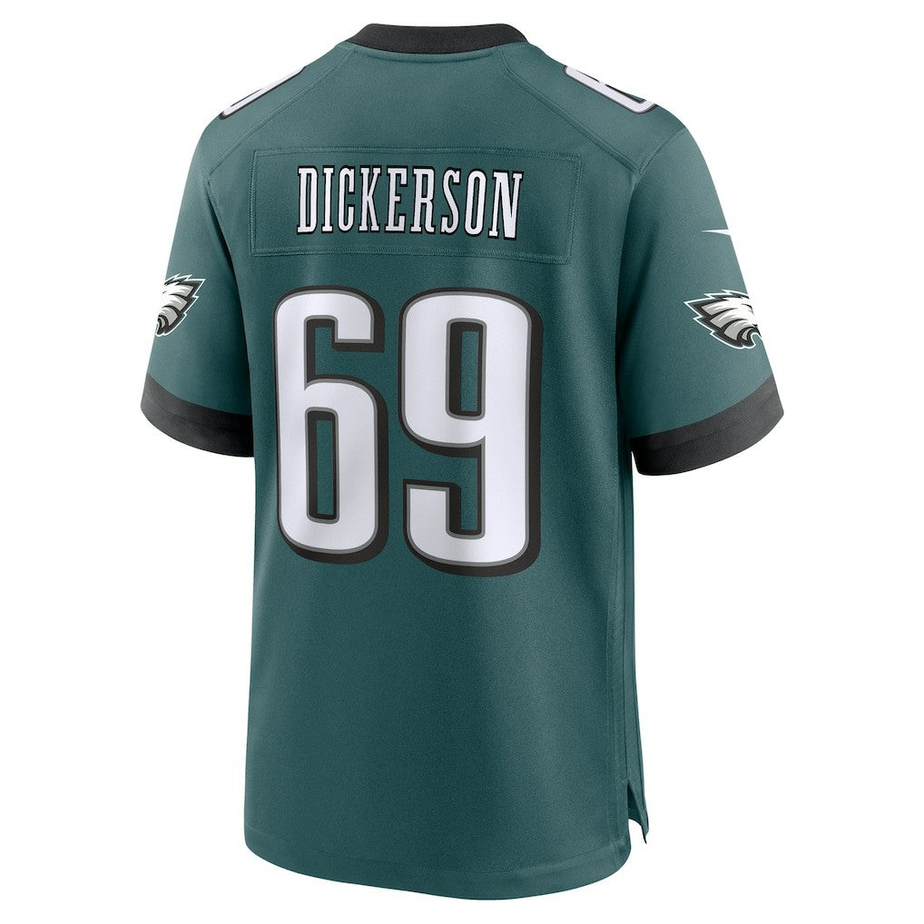 Landon Dickerson Philadelphia Eagles Team Game Jersey Midnight Green - Nike