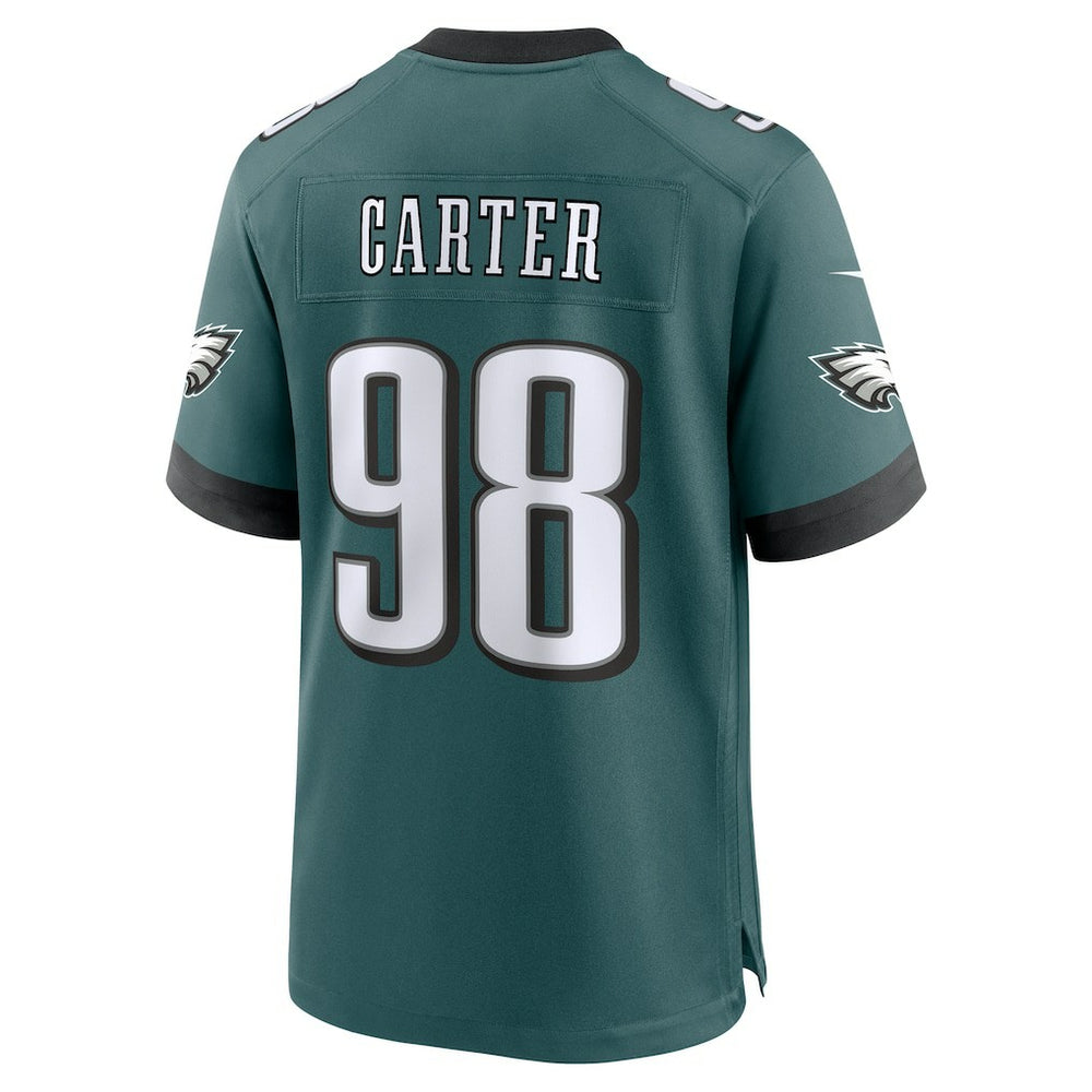 Jalen Carter Philadelphia Eagles Team Game Jersey Midnight Green - Nike
