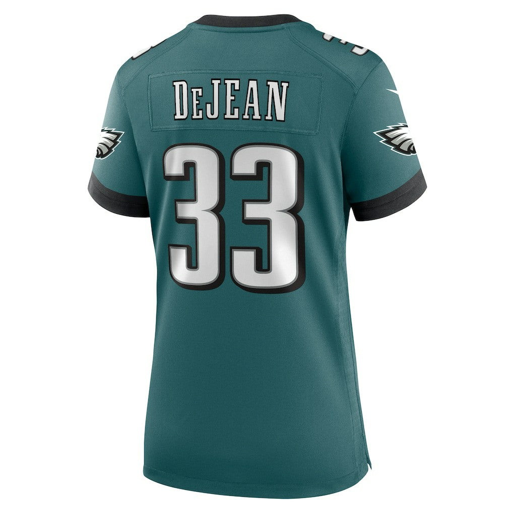 Cooper DeJean Philadelphia Eagles Women's Team Game Jersey Midnight Green - Nike