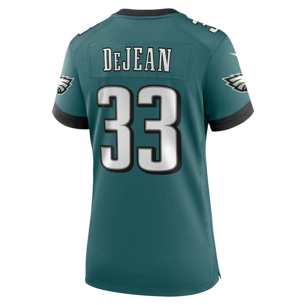Cooper DeJean Philadelphia Eagles Women's Team Game Jersey Midnight Green - Nike