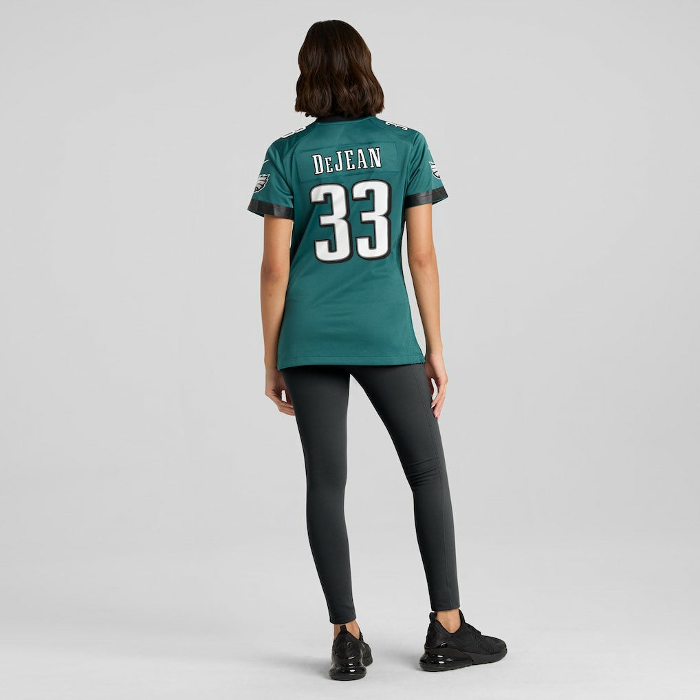 Cooper DeJean Philadelphia Eagles Women's Team Game Jersey Midnight Green - Nike