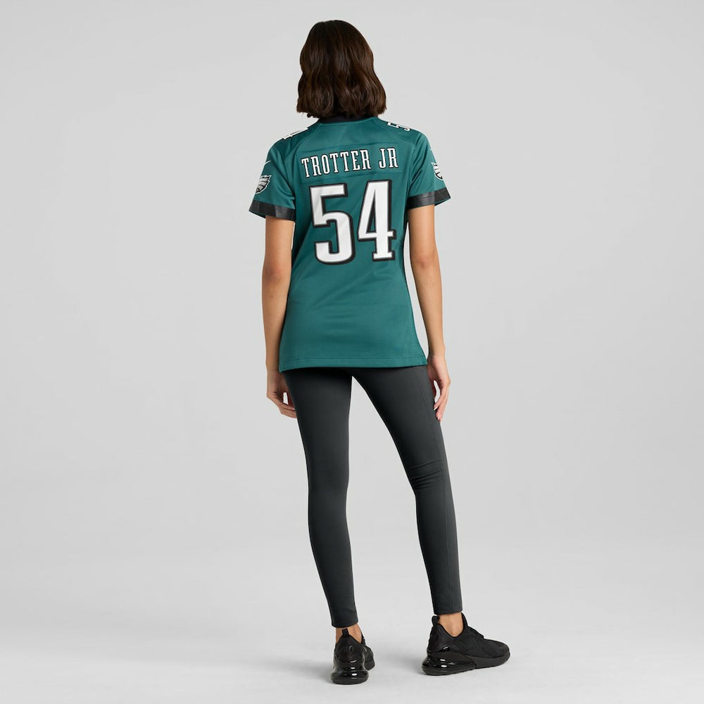 Jeremiah Trotter Jr. Philadelphia Eagles Women's Team Game Jersey Midnight Green - Nike