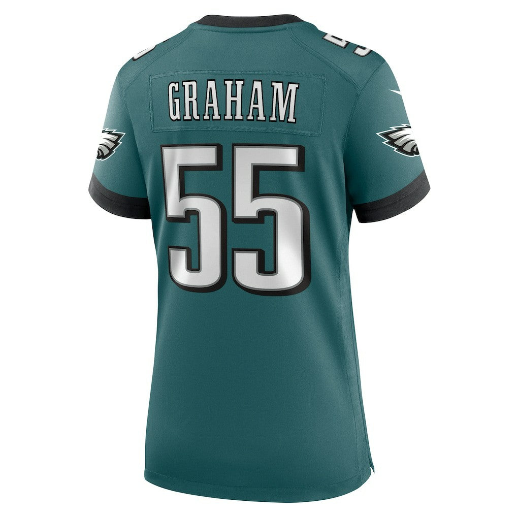 Brandon Graham Philadelphia Eagles Women's Team Game Jersey Midnight Green - Nike