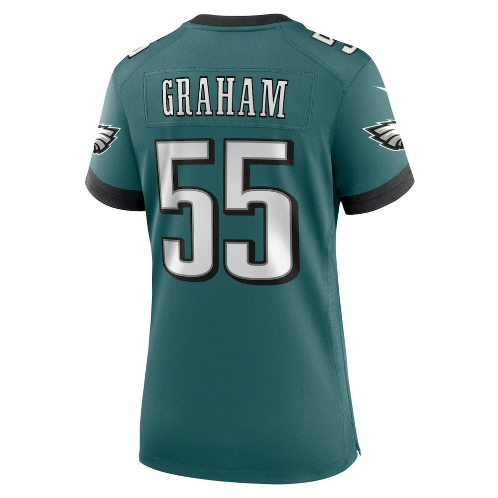 Brandon Graham Philadelphia Eagles Women's Team Game Jersey Midnight Green - Nike