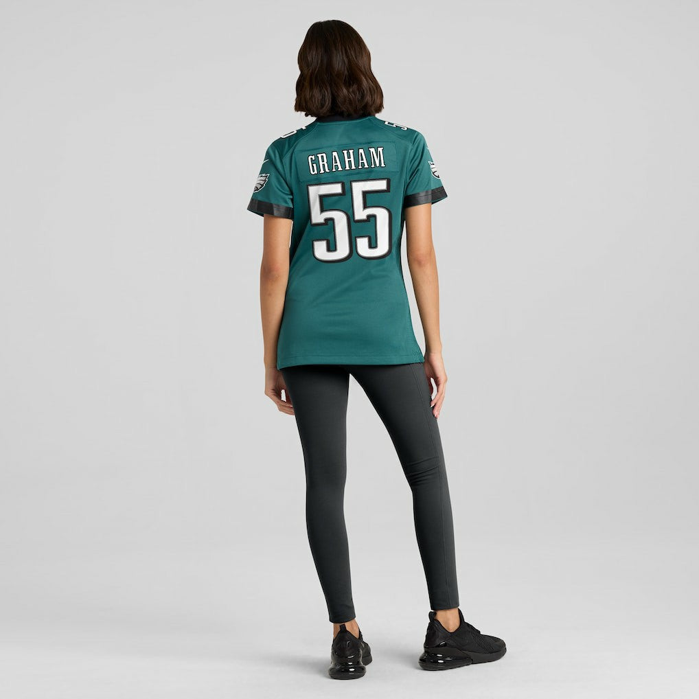 Brandon Graham Philadelphia Eagles Women's Team Game Jersey Midnight Green - Nike