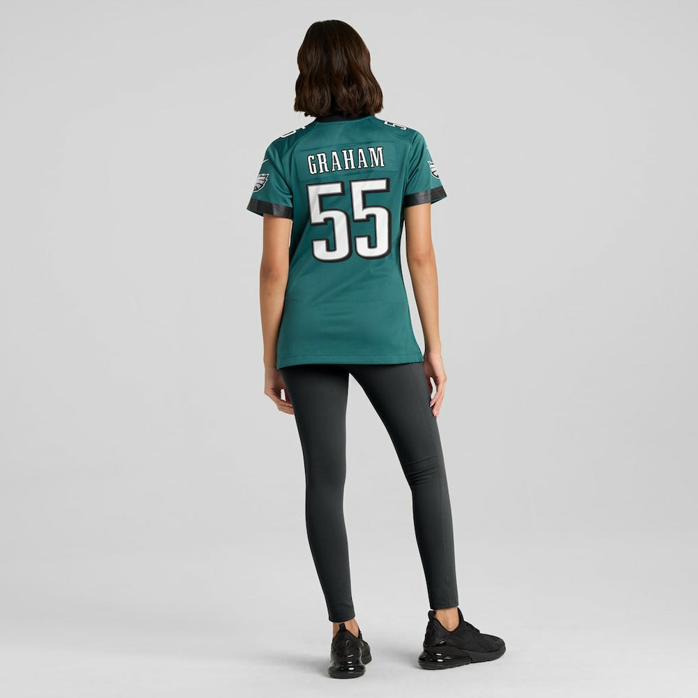 Brandon Graham Philadelphia Eagles Women's Team Game Jersey Midnight Green - Nike