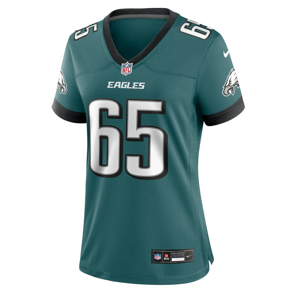 Lane Johnson Philadelphia Eagles Women's Team Game Jersey Midnight Green - Nike