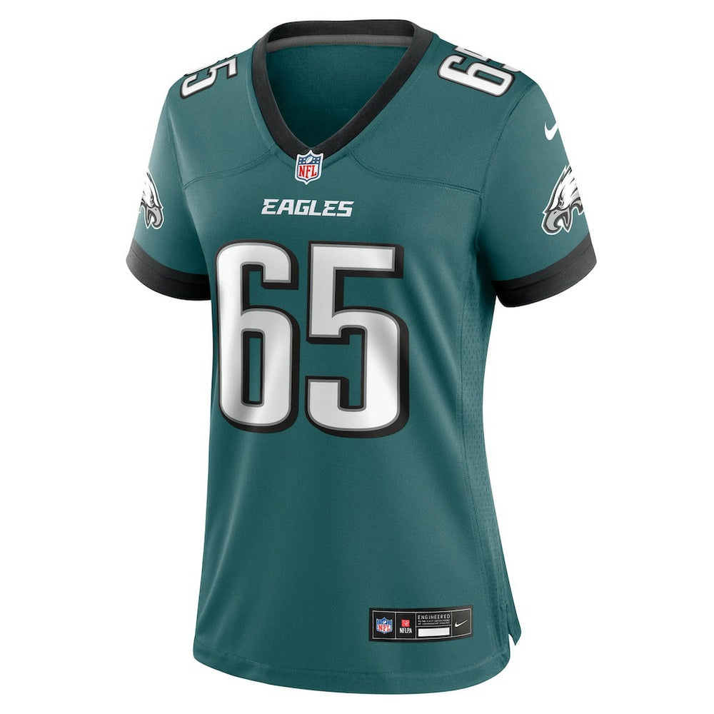Lane Johnson Philadelphia Eagles Women's Team Game Jersey Midnight Green - Nike