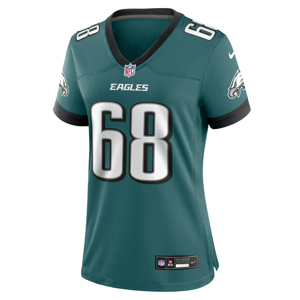 Jordan Mailata Philadelphia Eagles Women's Team Game Jersey Midnight Green - Nike