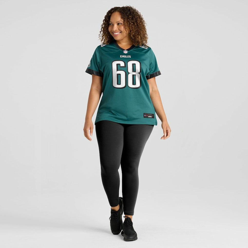 Jordan Mailata Philadelphia Eagles Women's Team Game Jersey Midnight Green - Nike