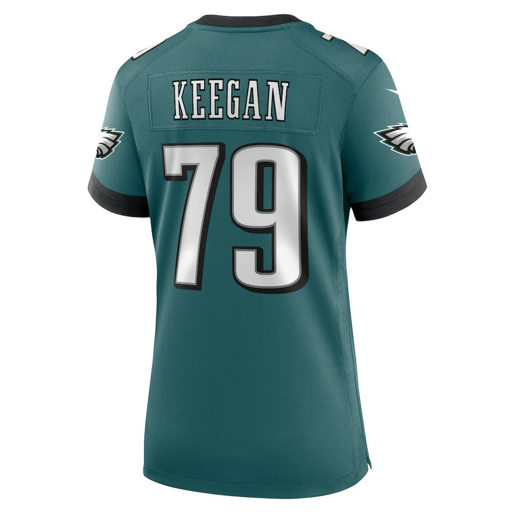 Trevor Keegan Philadelphia Eagles Women's Team Game Jersey Midnight Green - Nike