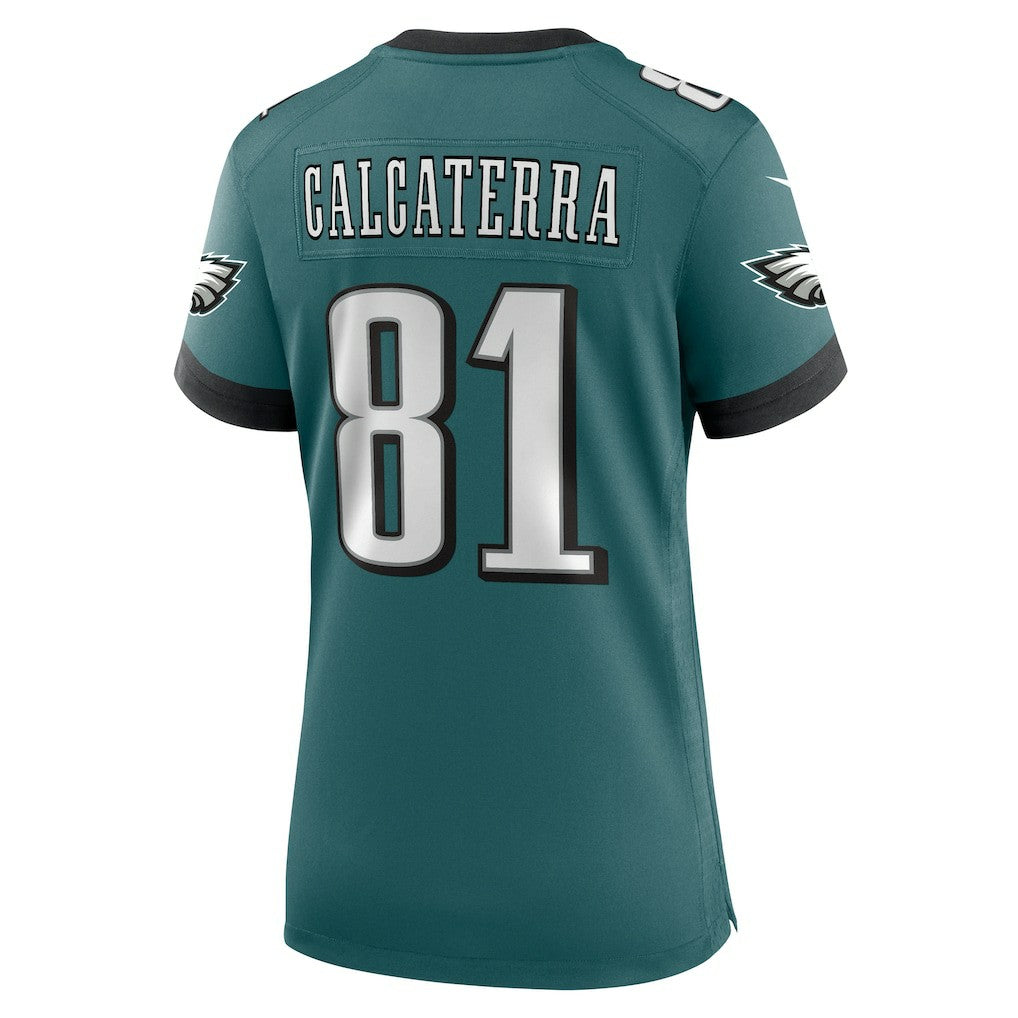 Grant Calcaterra Philadelphia Eagles Women's Team Game Jersey Midnight Green - Nike