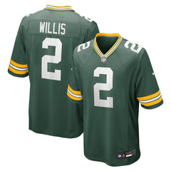 Malik Willis Green Bay Packers Game Jersey Green - Nike