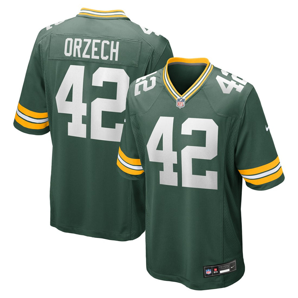 Matt Orzech Green Bay Packers Game Jersey Green - Nike
