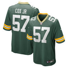 Brenton Cox Jr. Green Bay Packers Game Jersey Green - Nike