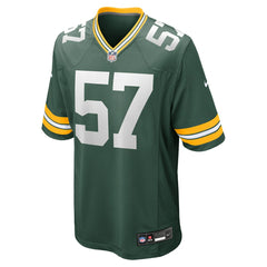 Brenton Cox Jr. Green Bay Packers Game Jersey Green - Nike