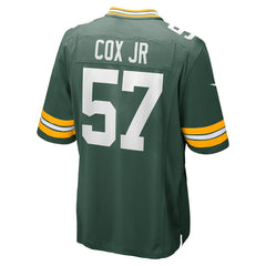 Brenton Cox Jr. Green Bay Packers Game Jersey Green - Nike