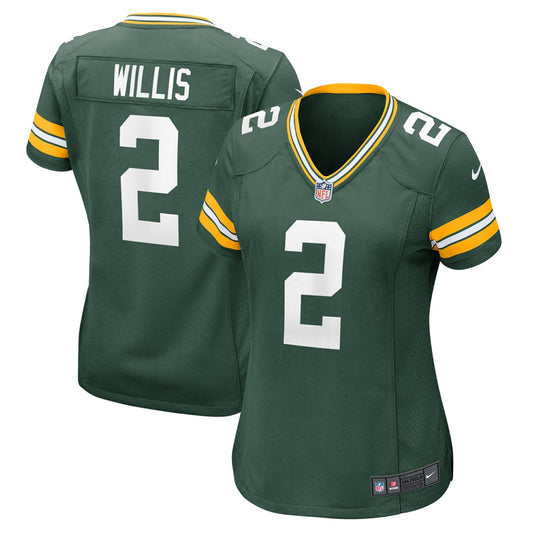 Malik Willis Green Bay Packers Women's Game Jersey - Green | NFL Jerseys