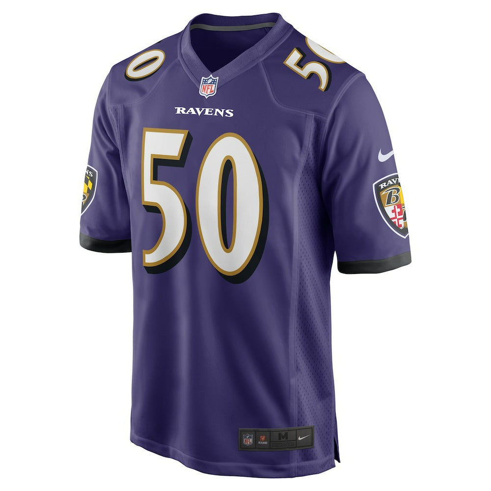 Adisa Isaac Baltimore Ravens Team Game Jersey Purple - Nike