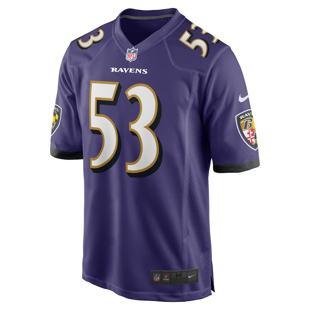 Kyle Van Noy Baltimore Ravens Team Game Jersey - Purple | NFL Jerseys