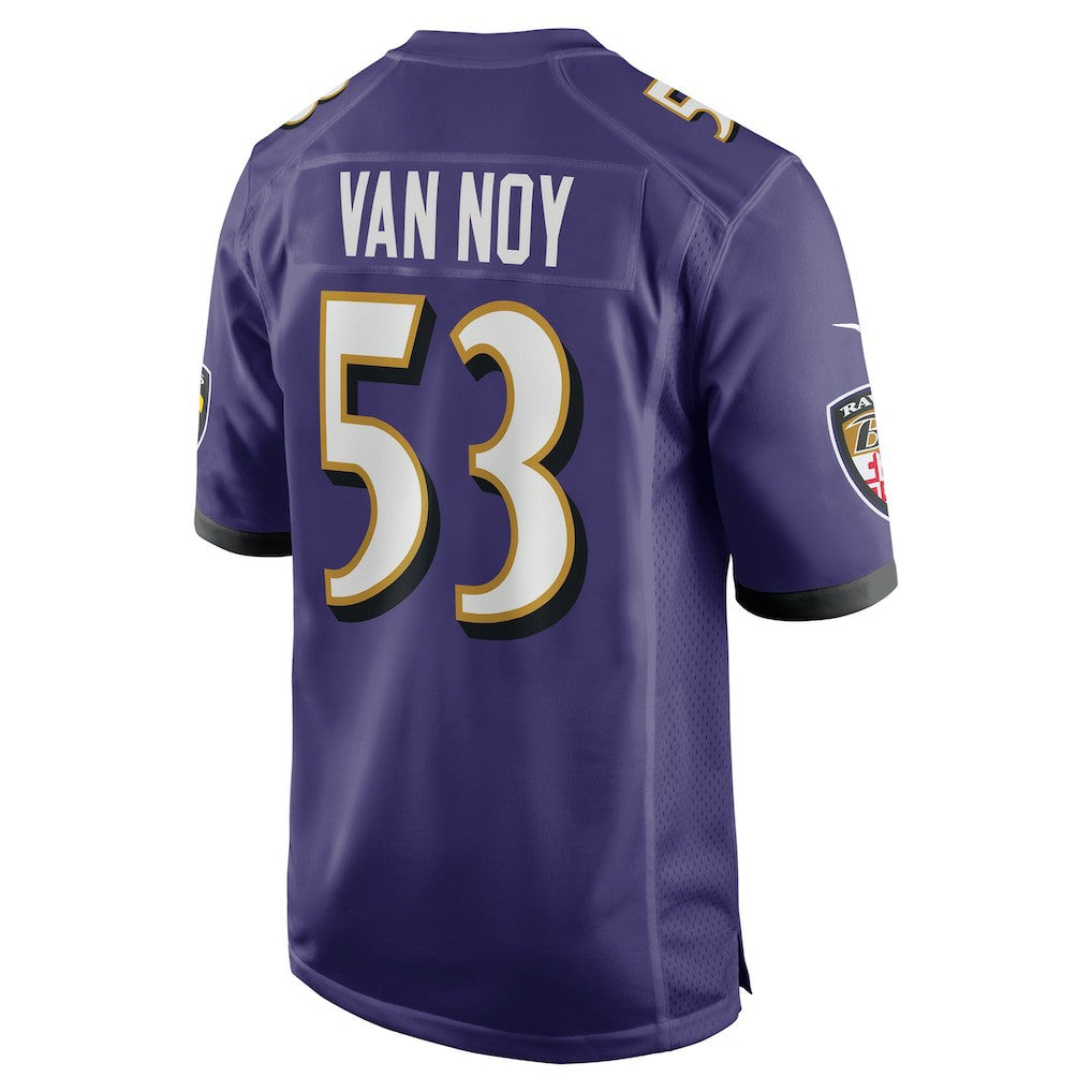 Kyle Van Noy Baltimore Ravens Team Game Jersey - Purple | NFL Jerseys