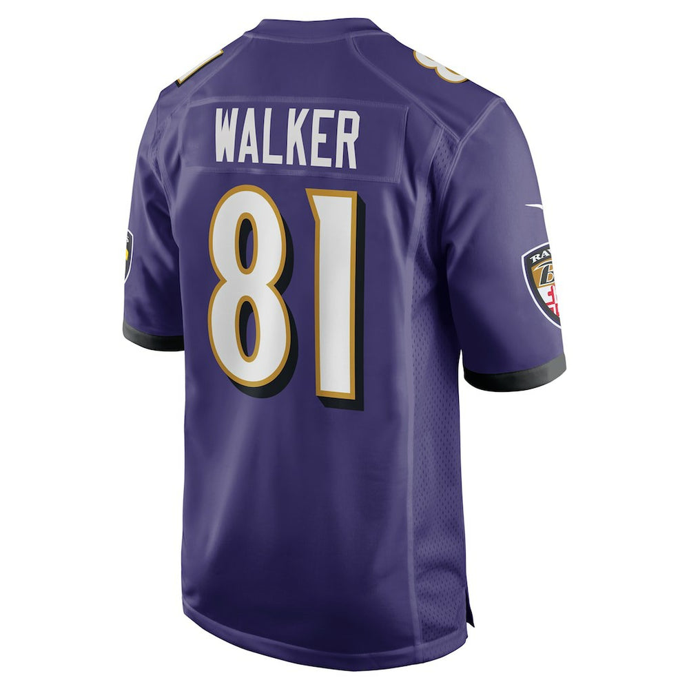 Devontez Walker Baltimore Ravens Team Game Jersey Purple - Nike