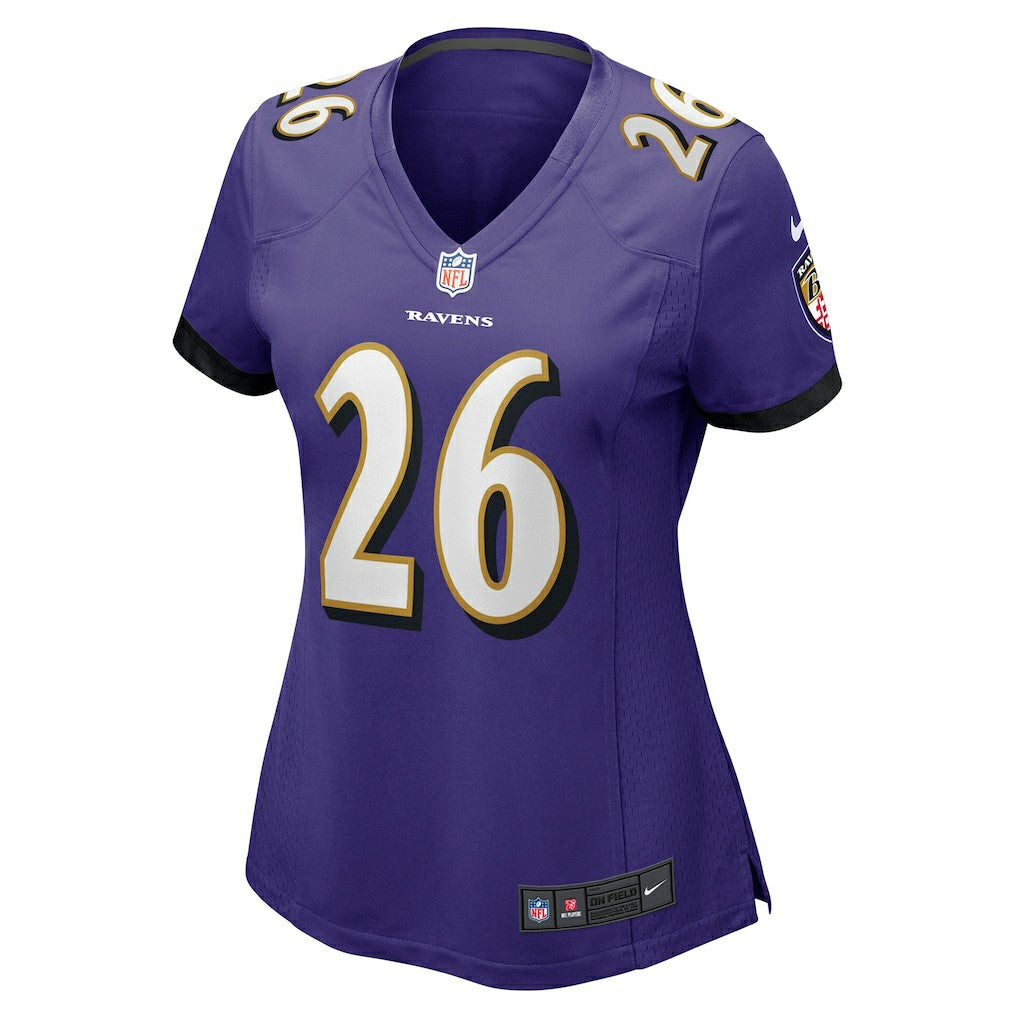 Rasheen Ali Baltimore Ravens Women's Game Jersey Purple - Nike