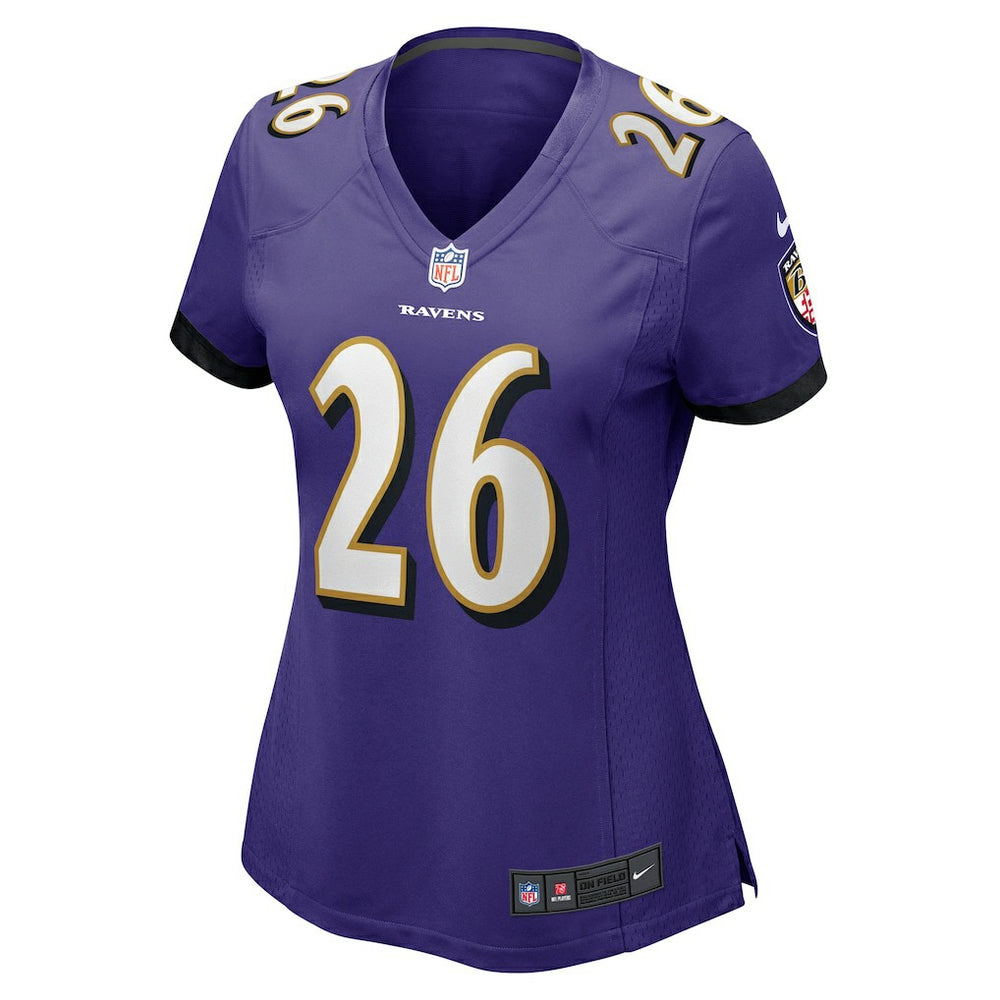 Rasheen Ali Baltimore Ravens Women's Game Jersey Purple - Nike