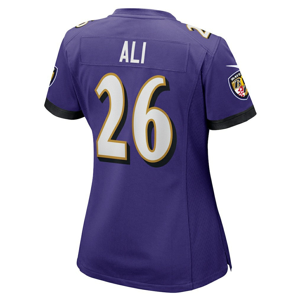 Rasheen Ali Baltimore Ravens Women's Game Jersey Purple - Nike