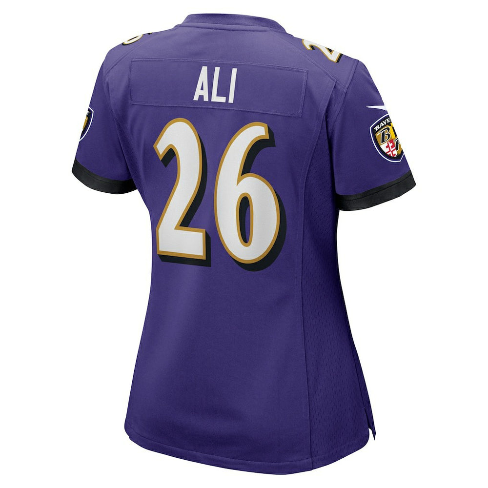 Rasheen Ali Baltimore Ravens Women's Game Jersey Purple - Nike