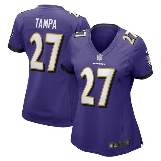 T.J. Tampa Baltimore Ravens Women's Game Jersey - Purple | NFL Jerseys