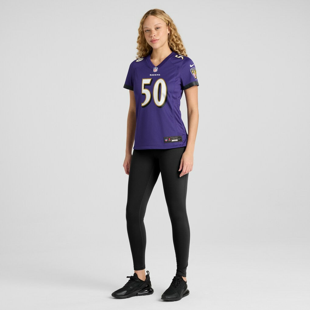 Adisa Isaac Baltimore Ravens Women's Game Jersey Purple - Nike