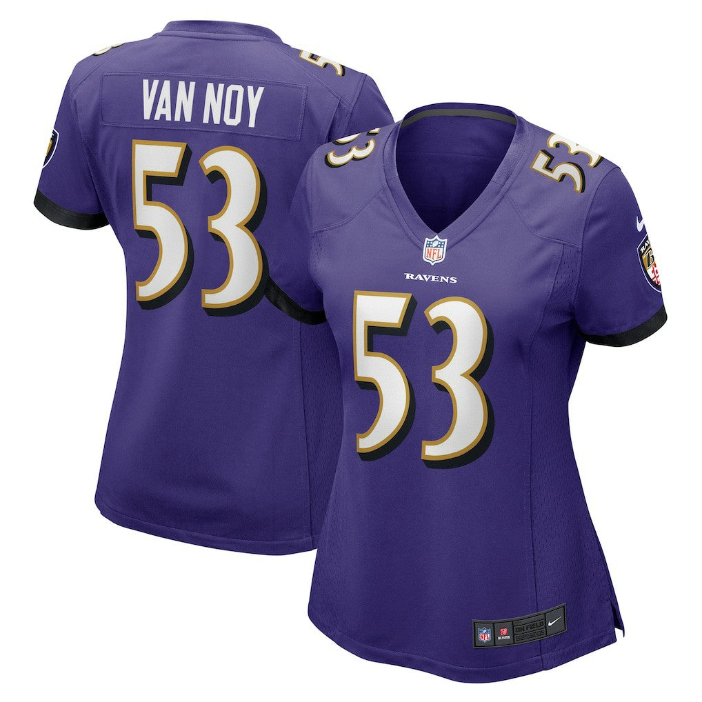 Kyle Van Noy Baltimore Ravens Women's Game Jersey Purple - Nike