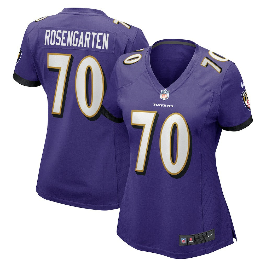 Roger Rosengarten Baltimore Ravens Women's Game Jersey Purple - Nike