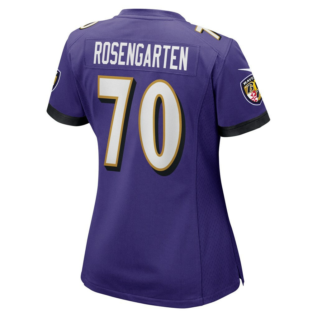 Roger Rosengarten Baltimore Ravens Women's Game Jersey Purple - Nike