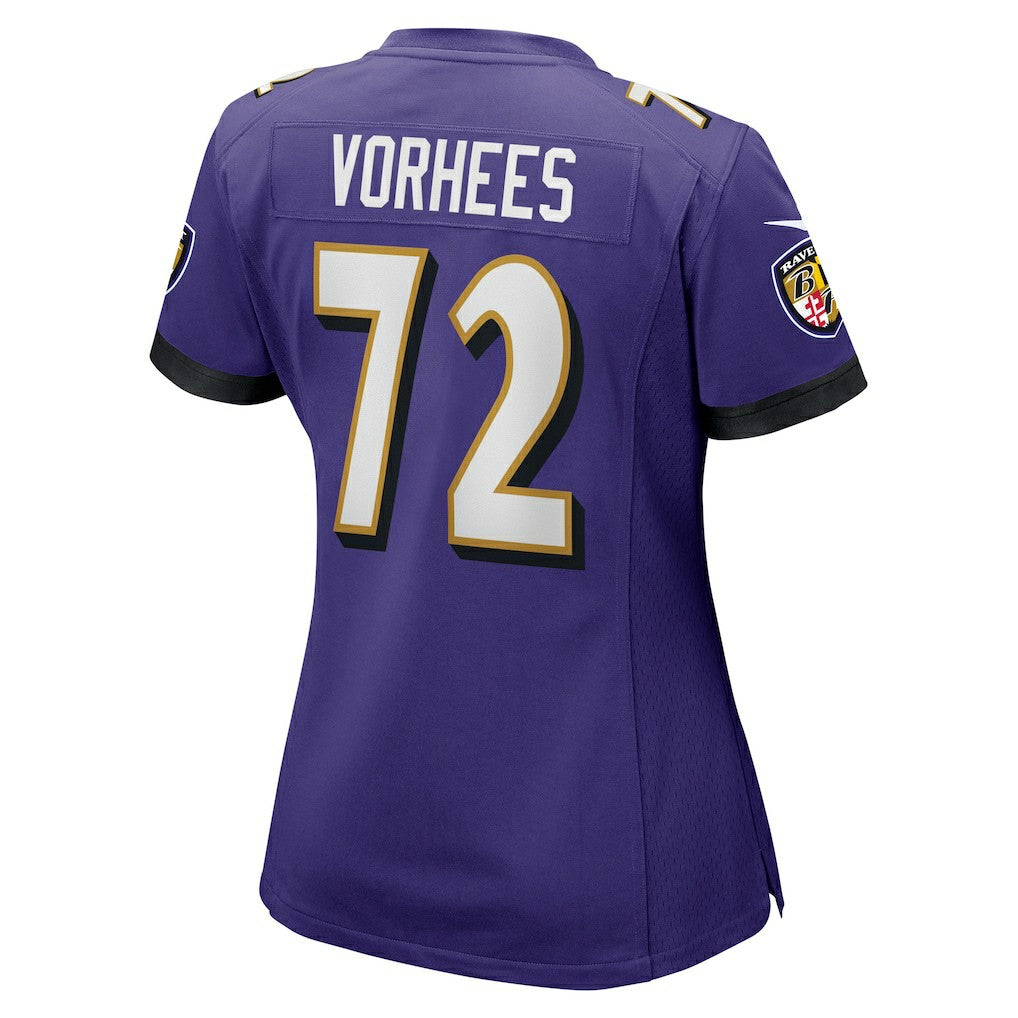 Andrew Vorhees Baltimore Ravens Women's Game Jersey Purple - Nike