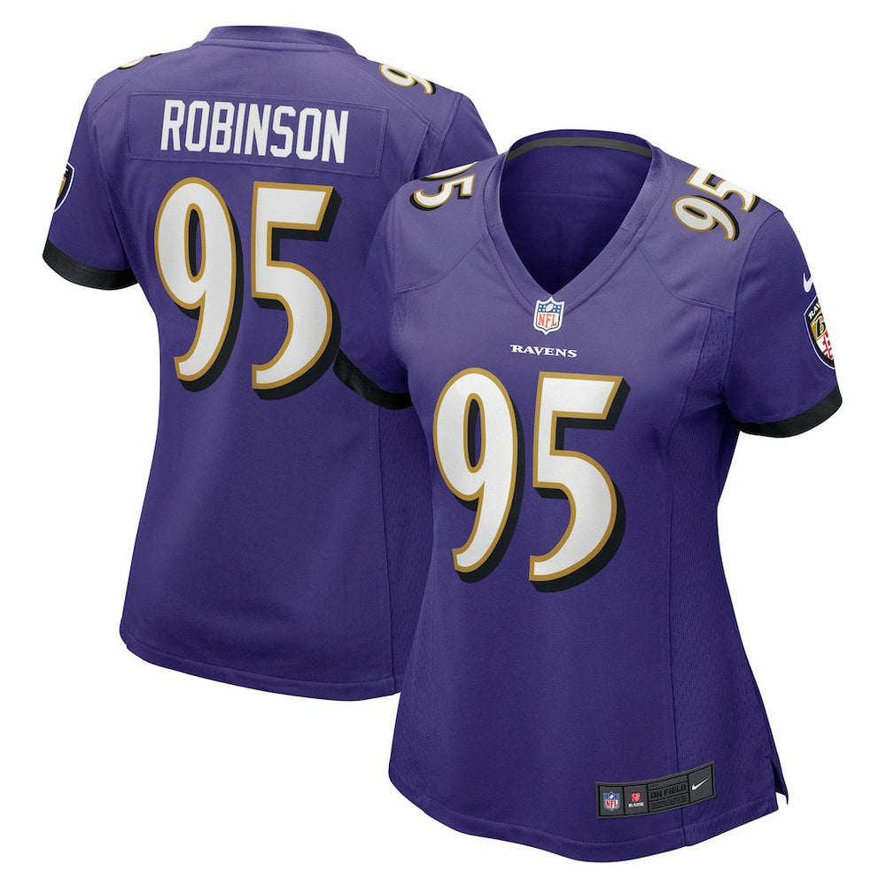 Tavius Robinson Baltimore Ravens Women's Game Jersey Purple - Nike