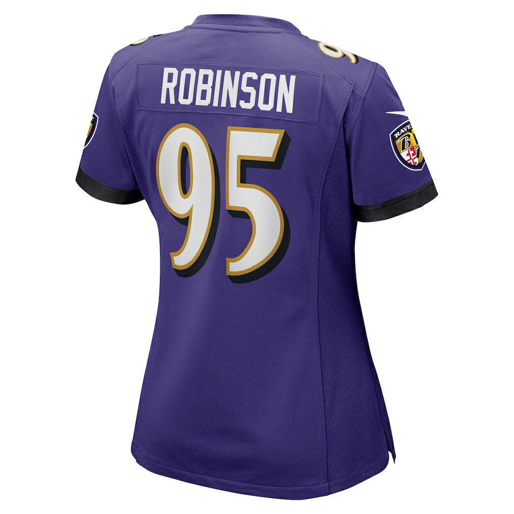 Tavius Robinson Baltimore Ravens Women's Game Jersey Purple - Nike
