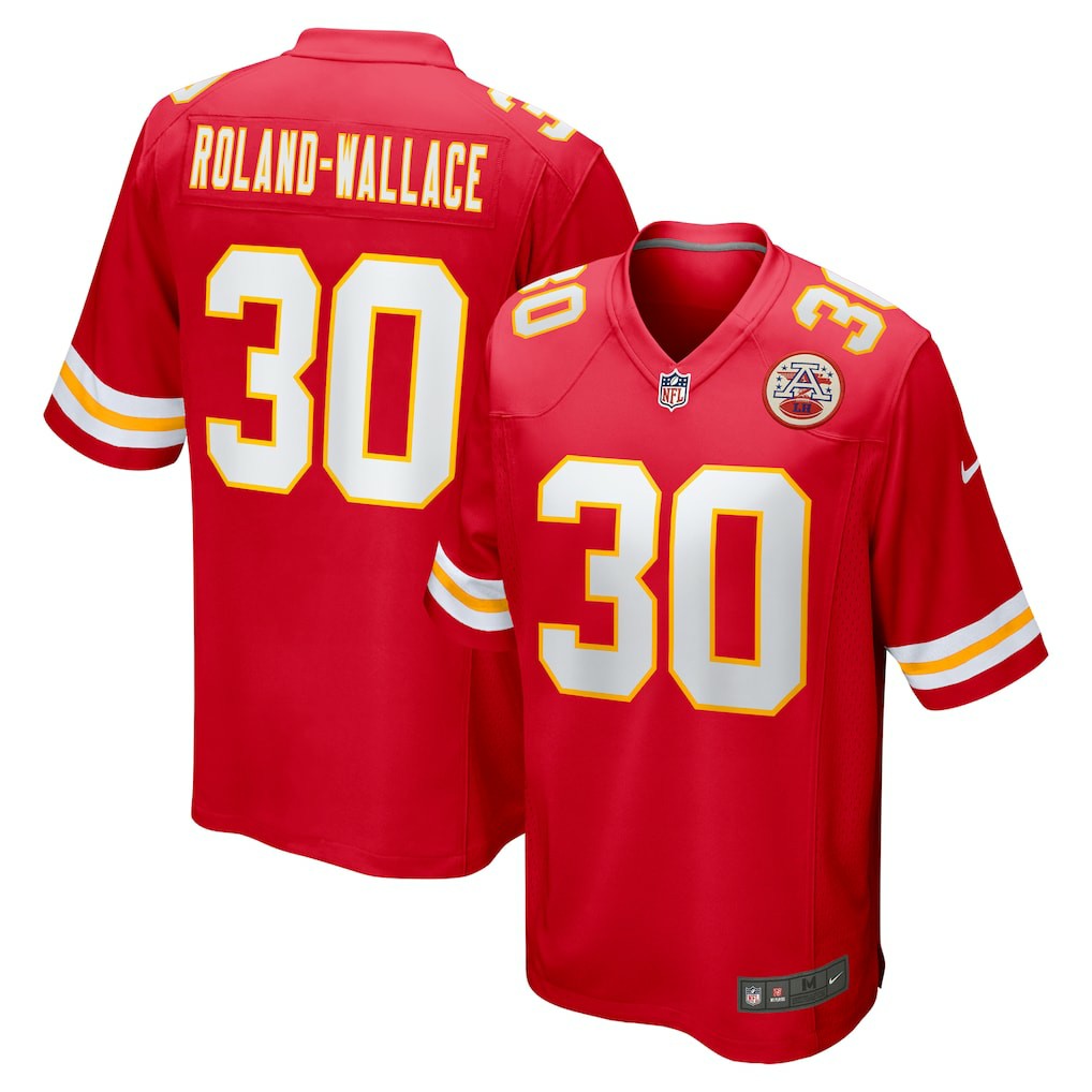 Chris Roland-Wallace Kansas City Chiefs Game Jersey Red - Nike