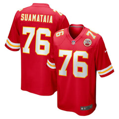 Kingsley Suamataia Kansas City Chiefs Game Jersey Red - Nike