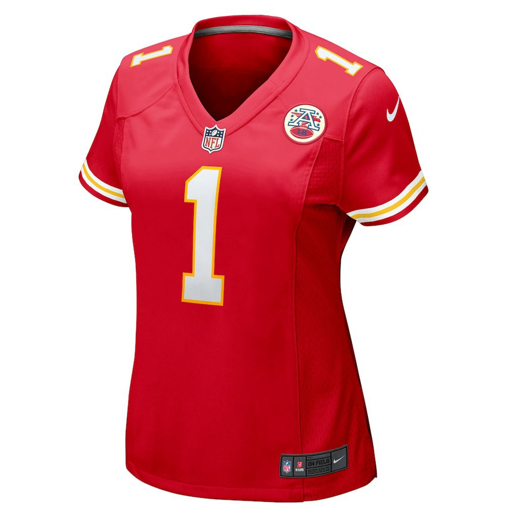 Xavier Worthy Kansas City Chiefs Women's Game Jersey Red - Nike