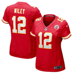 Jared Wiley Kansas City Chiefs Women's Game Jersey Red - Nike