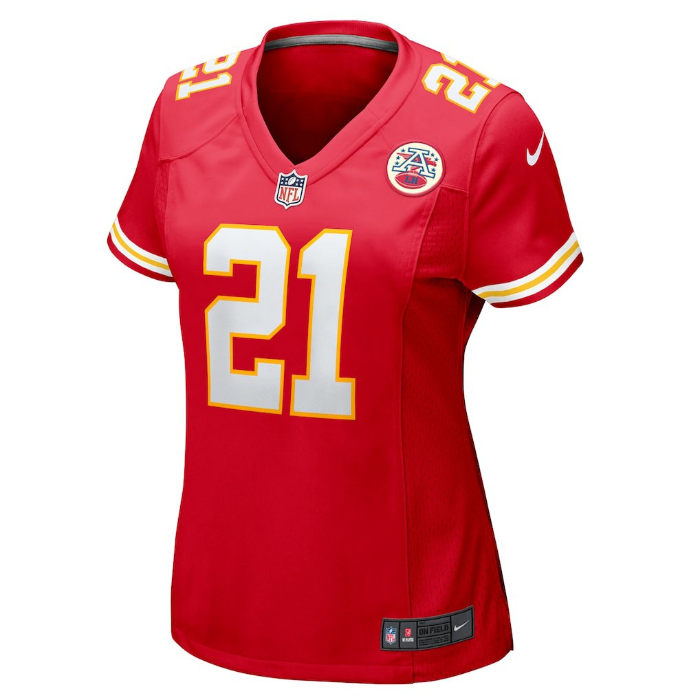 Jaden Hicks Kansas City Chiefs Women's Game Jersey - Red | NFL Jerseys