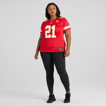 Jaden Hicks Kansas City Chiefs Women's Game Jersey - Red | NFL Jerseys